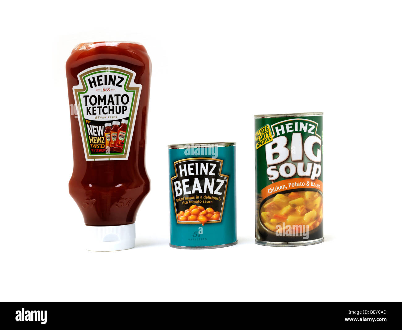 Heinz-Food-Produkte Stockfoto