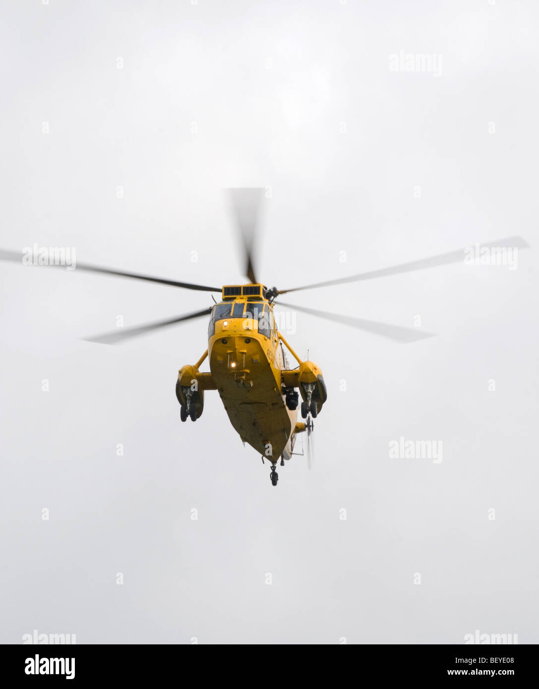 RAF Seaking Hubschrauber im Schwebeflug-Modus. SCO 5437 Stockfoto
