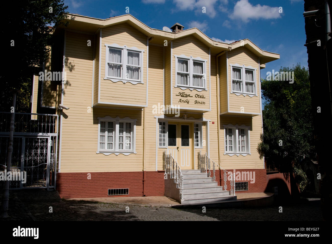 Herrenhaus Yedikule Istanbul Türkei neben das Chora Museum Stockfoto