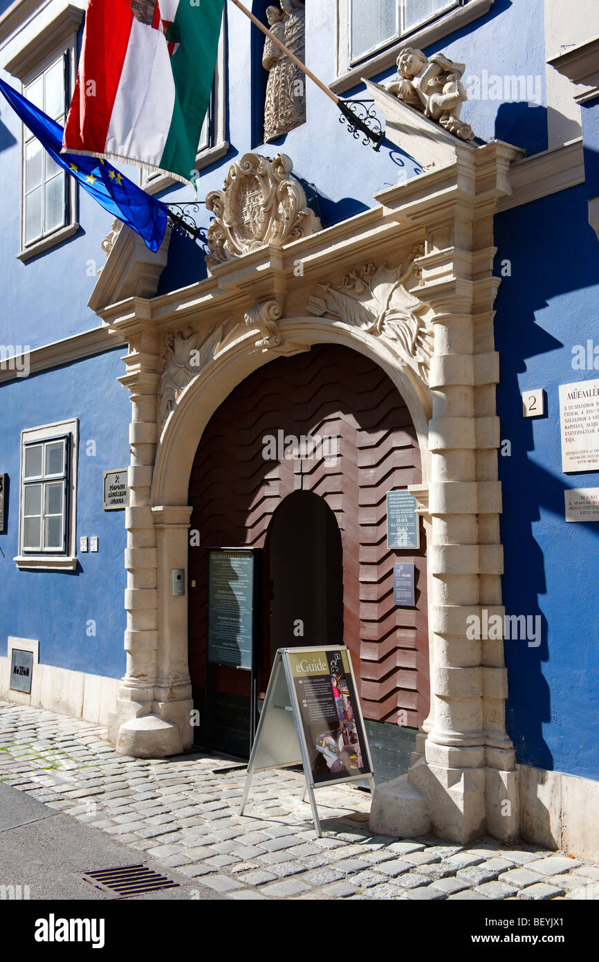 17. Jahrhundert Eszterhazy Barockpalast - Sopron, Ungarn Stockfoto