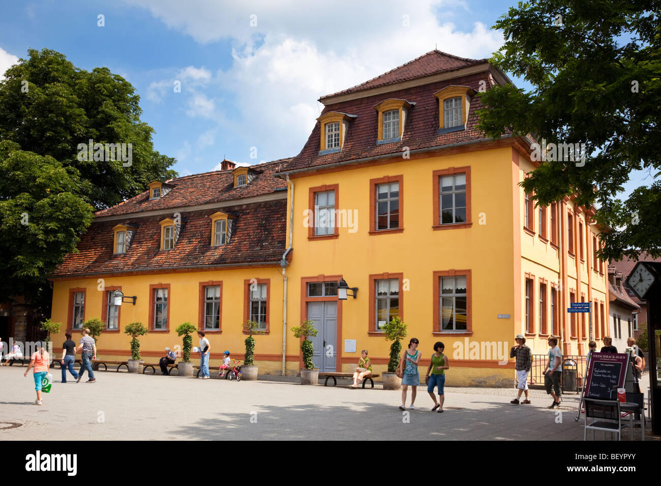 Witwen-Palast in Weimar, Thüringen, Deutschland, Europa Stockfoto