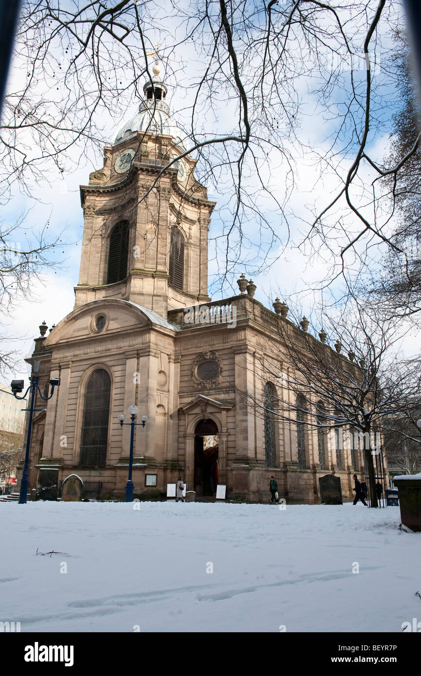 Birmingham Kathedrale St Philip Stockfoto