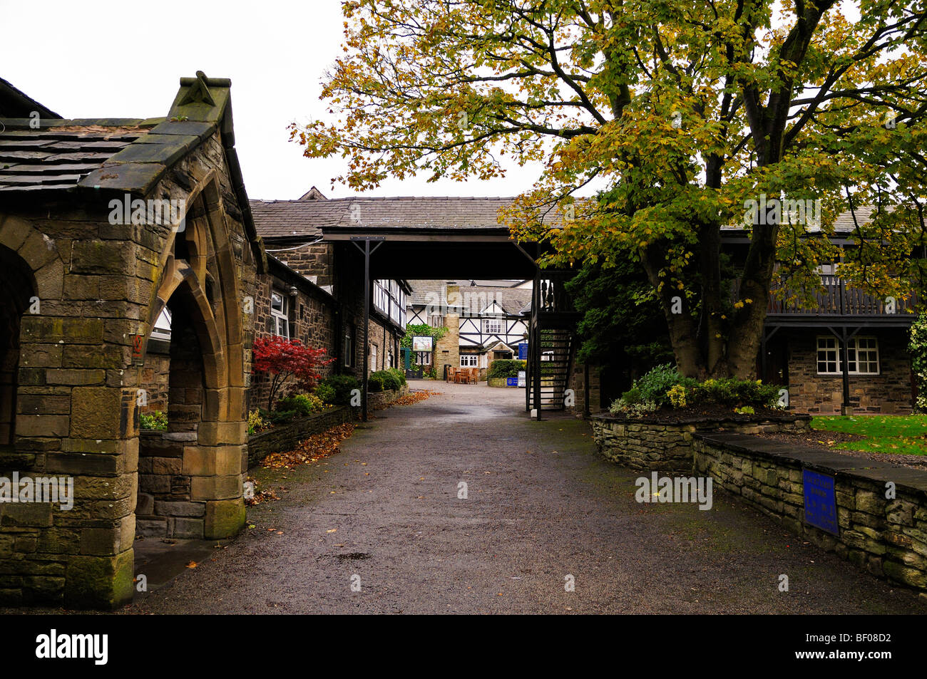 Der letzte Tropfen Dorf Stockfoto
