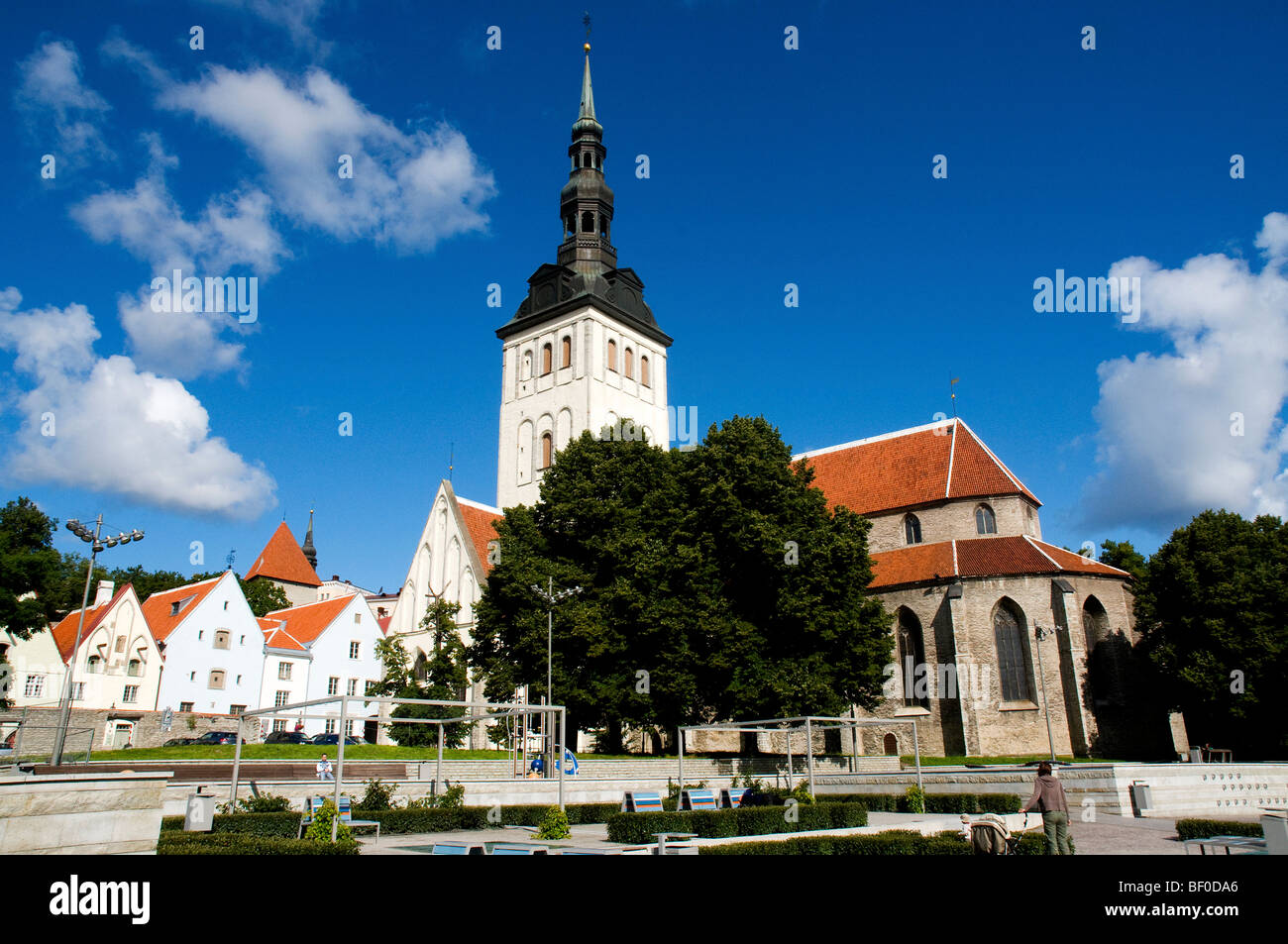 St.-Nikolaus Kirche (Niguliste Kirik), Tallinn, Estland Stockfoto