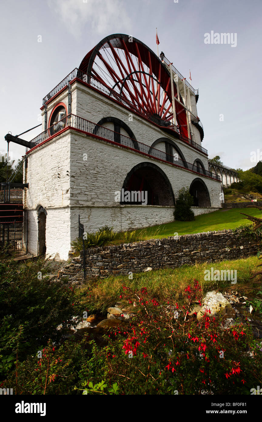 Lady Isabella Laxey Wheel Laxey Isle Of Man Stockfoto