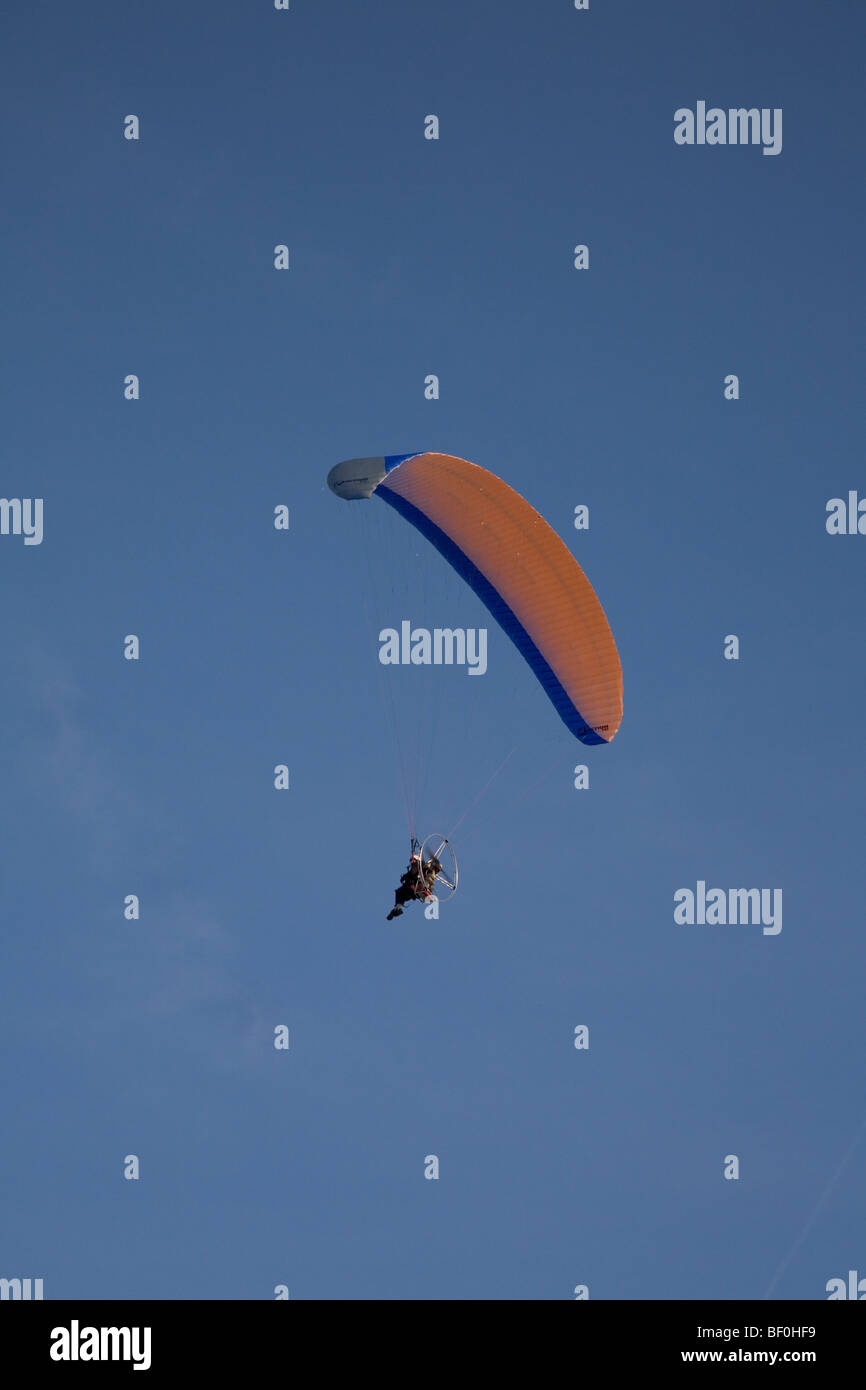 Handglider in Brighton Stockfoto