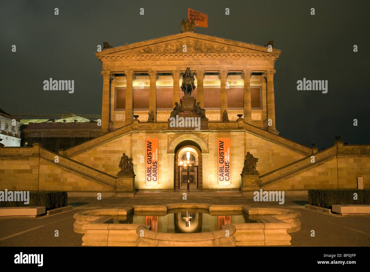 Alte Nationalgalerie, Berlin, Deutschland Stockfoto