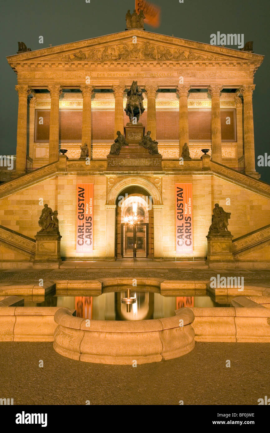 Alte Nationalgalerie, Berlin, Deutschland Stockfoto