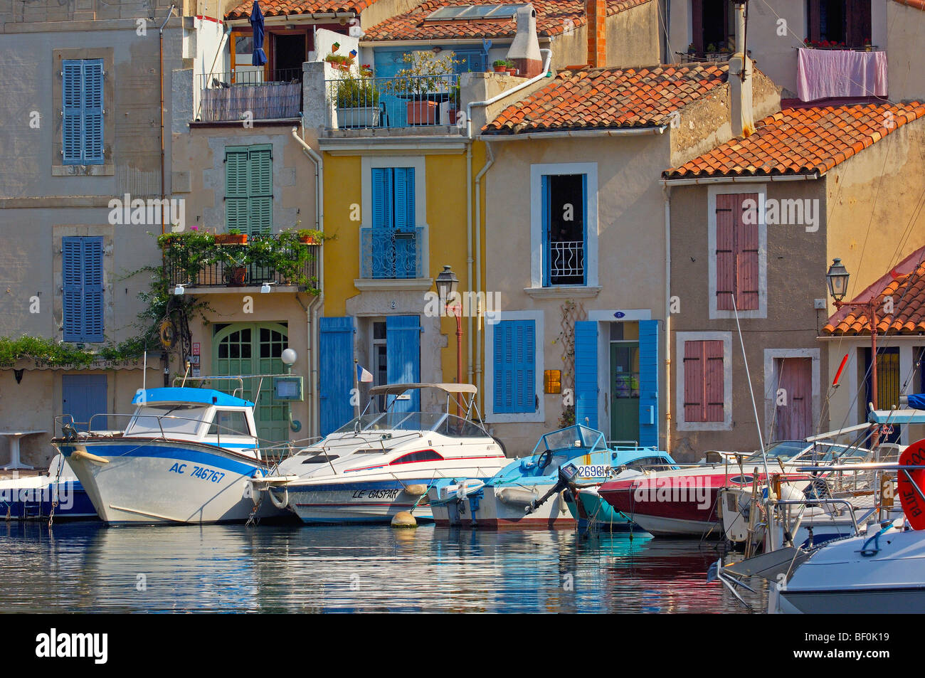 Martigues, Bouches du Rhone, Provence, Frankreich, Europa Stockfoto