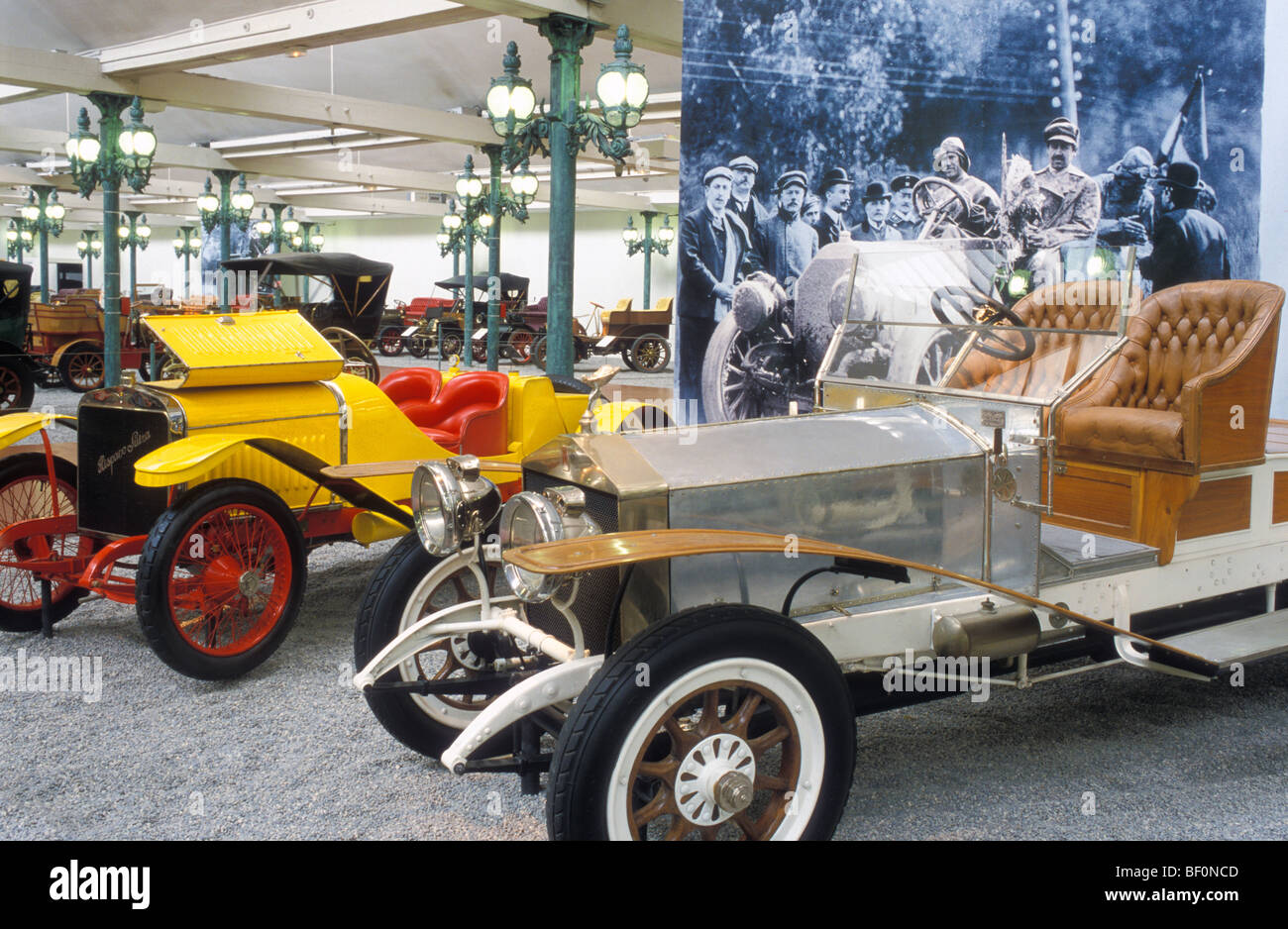 Rolls-Royce von 1912, Musée National de L'Automobile, Mulhouse, Elsass, Frankreich Stockfoto