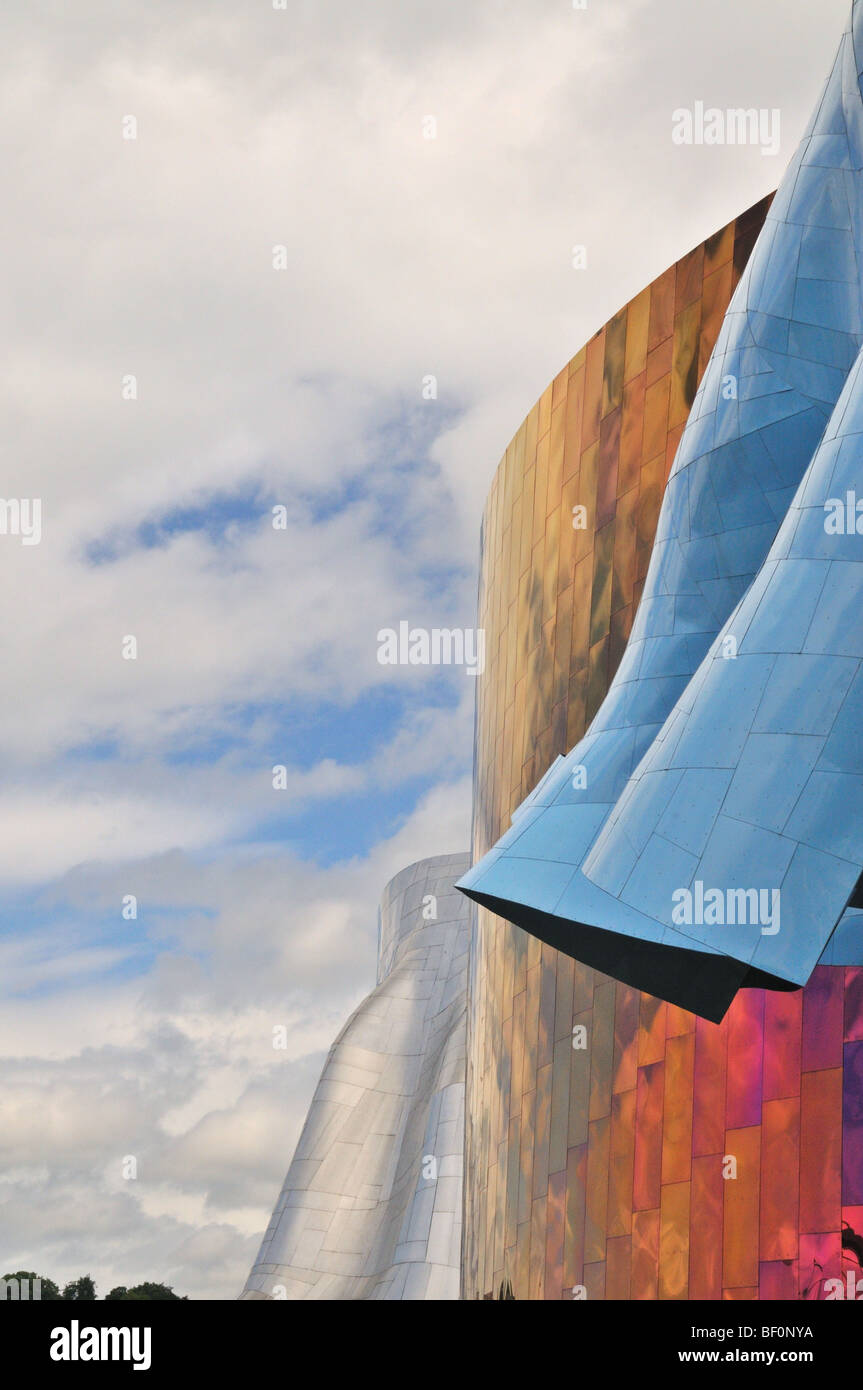 Oustide Experience Music Project in Seattle, WA Stockfoto