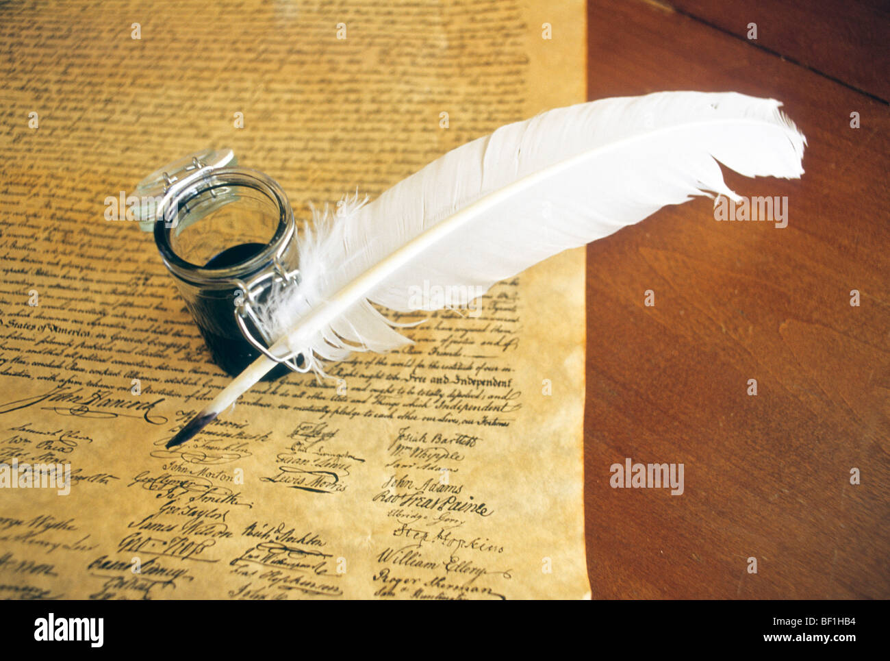 Feder Tinte Historisch Stockfotos Und -Bilder Kaufen - Alamy