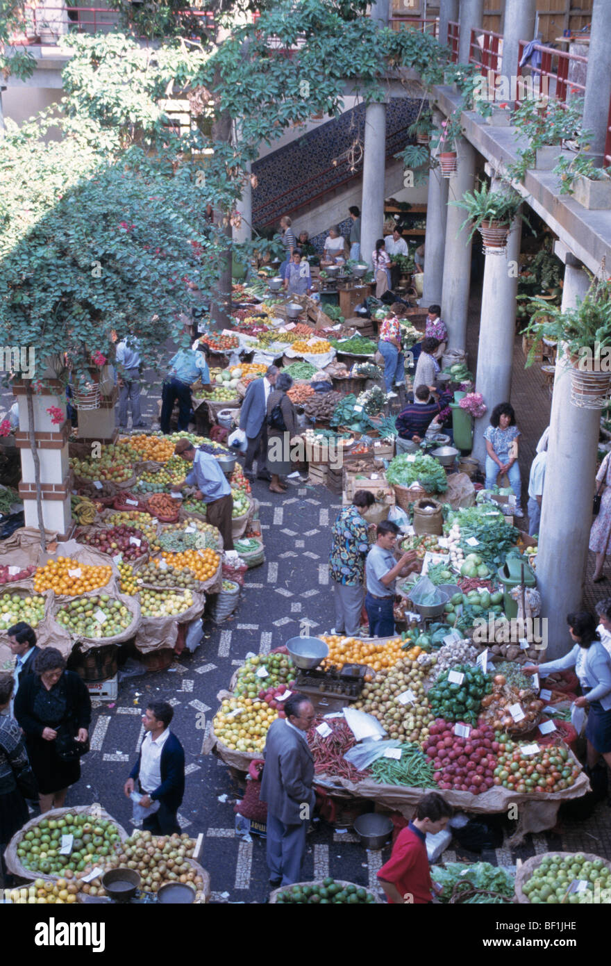 Mercado Dos Lavradores, Funchal, Madeira, portugal Stockfoto