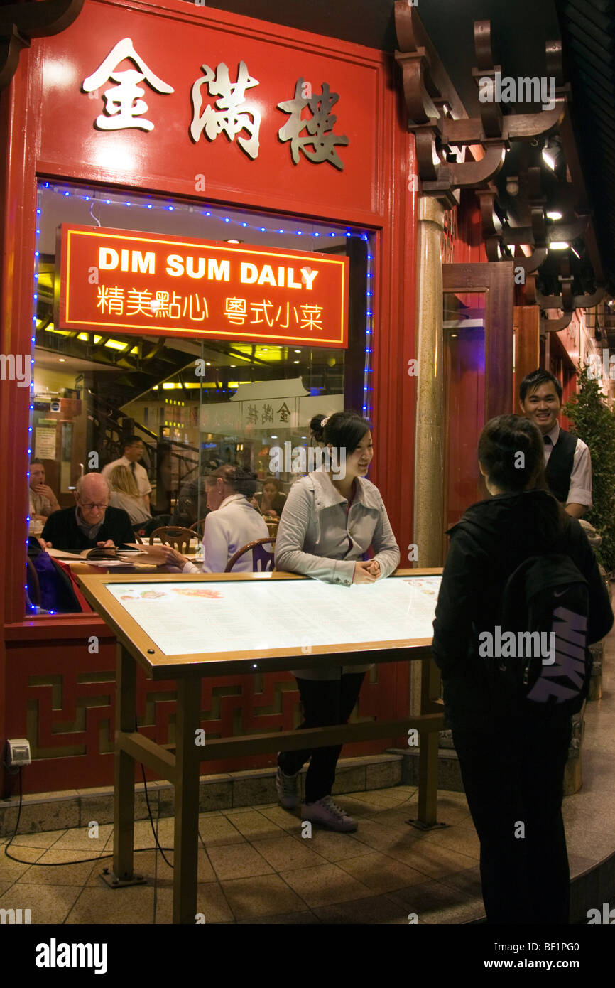 Chinesisches Restaurant - Chinatown - Soho - London Stockfoto