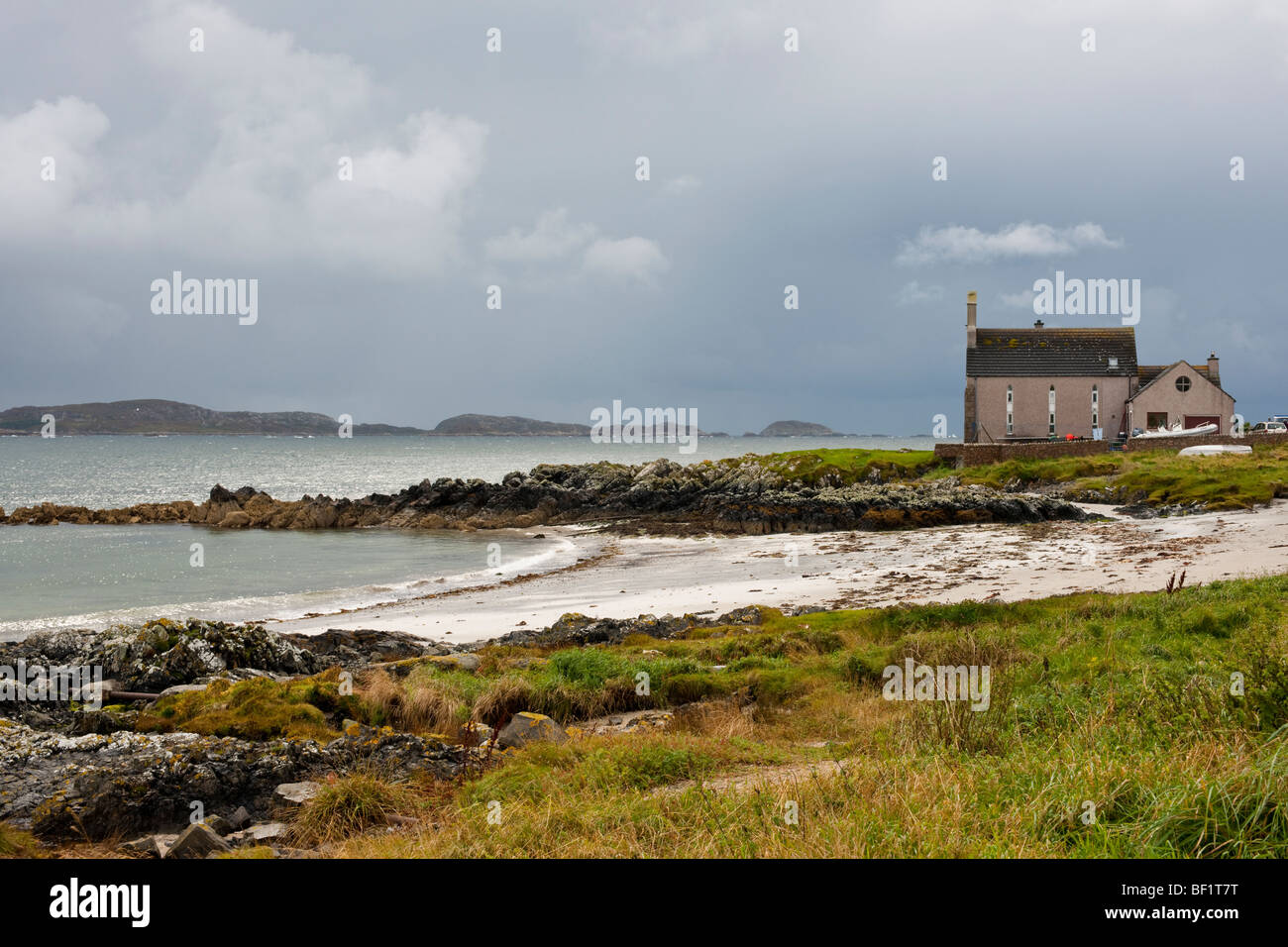 Traigh Bhan Strand auf der Insel Iona, Schottland Stockfoto