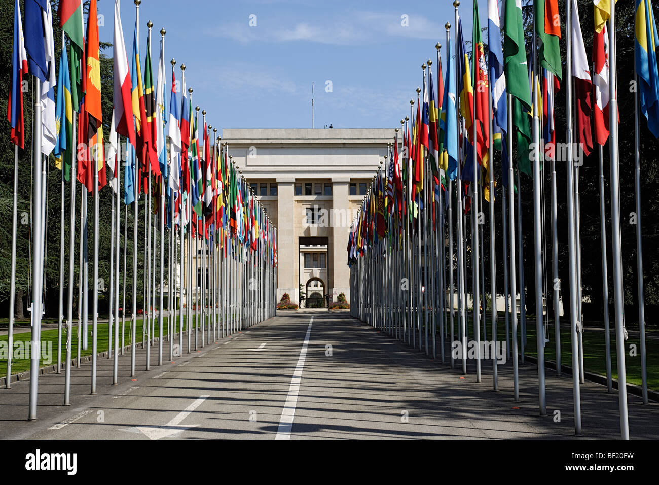 UNO Office, Genf, Kanton Genf, Schweiz Stockfotografie Alamy