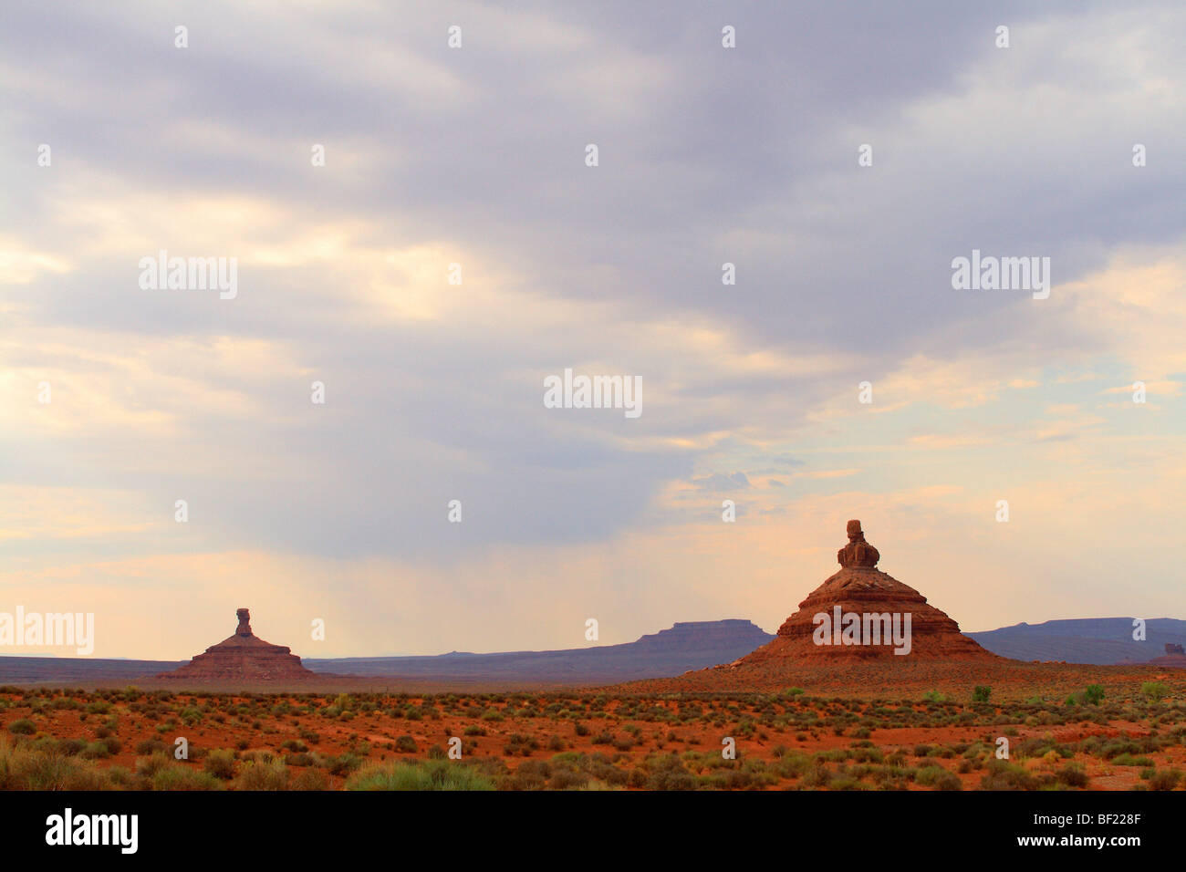 Tal der Götter Utah, USA Wüste Stockfoto