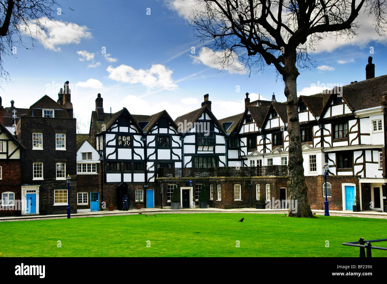 Königin der Hausbau im Tower of London Stockfoto