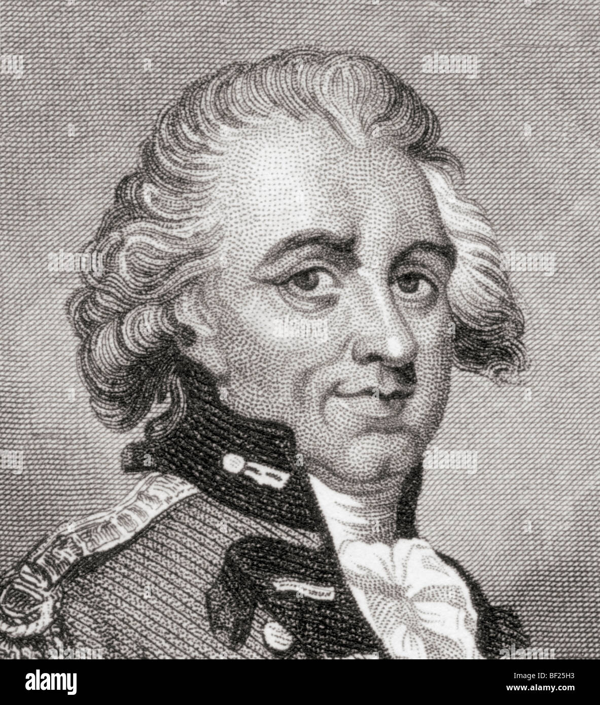 General Sir Henry Clinton, 1730 bis 1795. Offizier und Politiker der britischen Armee während des amerikanischen Unabhängigkeitskrieges. Nach einem Porträt aus dem 18. Jahrhundert. Stockfoto