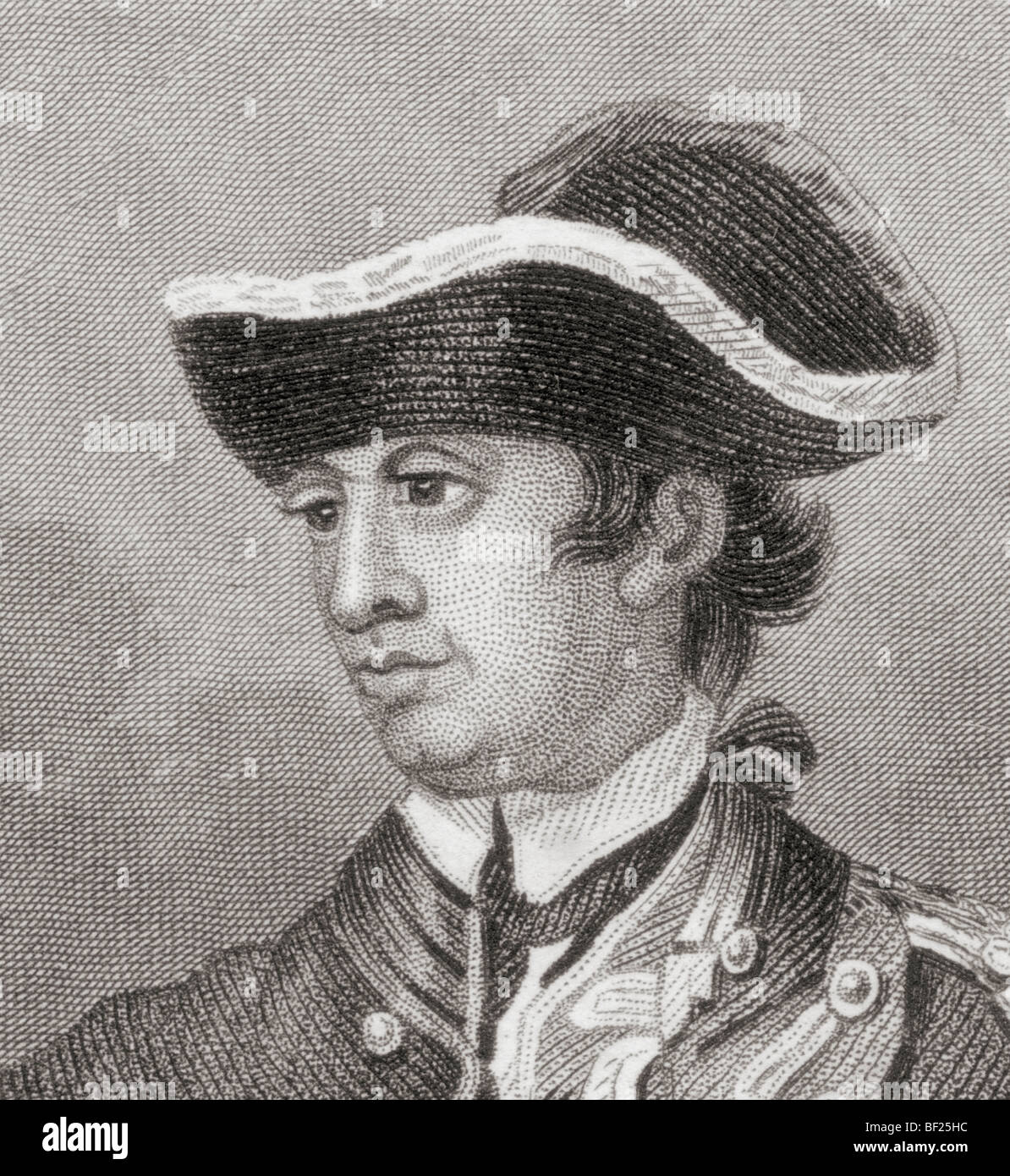 William Howe, 5. Viscount Howe, 1729-1814. Offizier der britischen Armee. Oberbefehlshaber der britischen Landstreitkräfte in den Kolonien Stockfoto