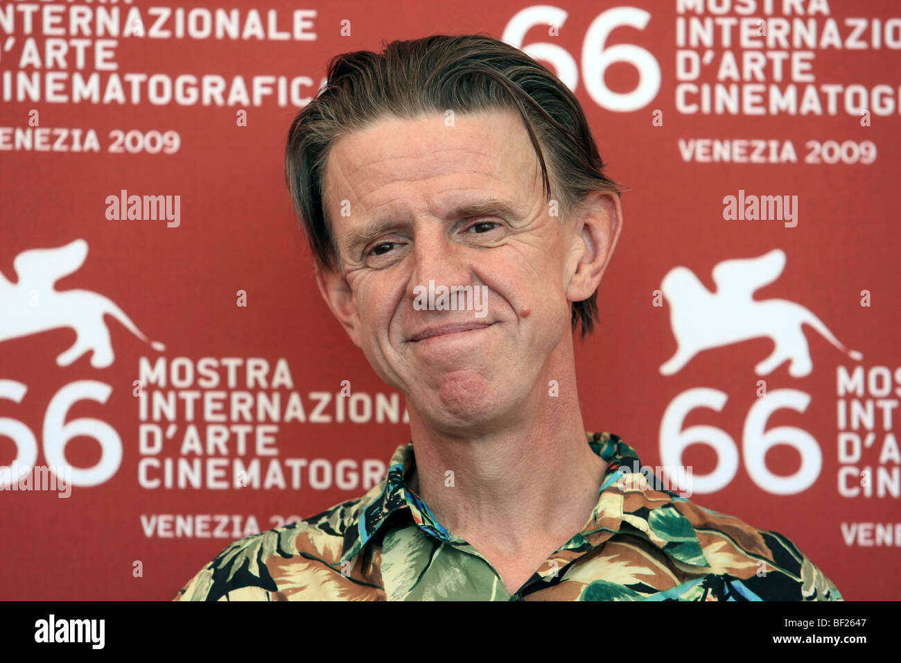 ALEX COX REPO CHICK. PHOTOCALL.66TH Venedig FILM FESTIVAL Venedig Italien 8. September 2009 Stockfoto