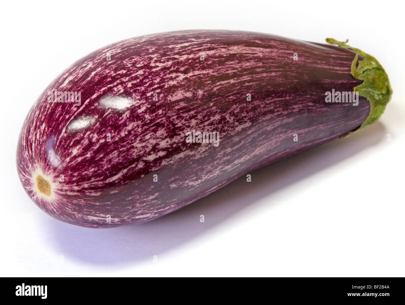Bunte Aubergine (Aubergine) Stockfoto