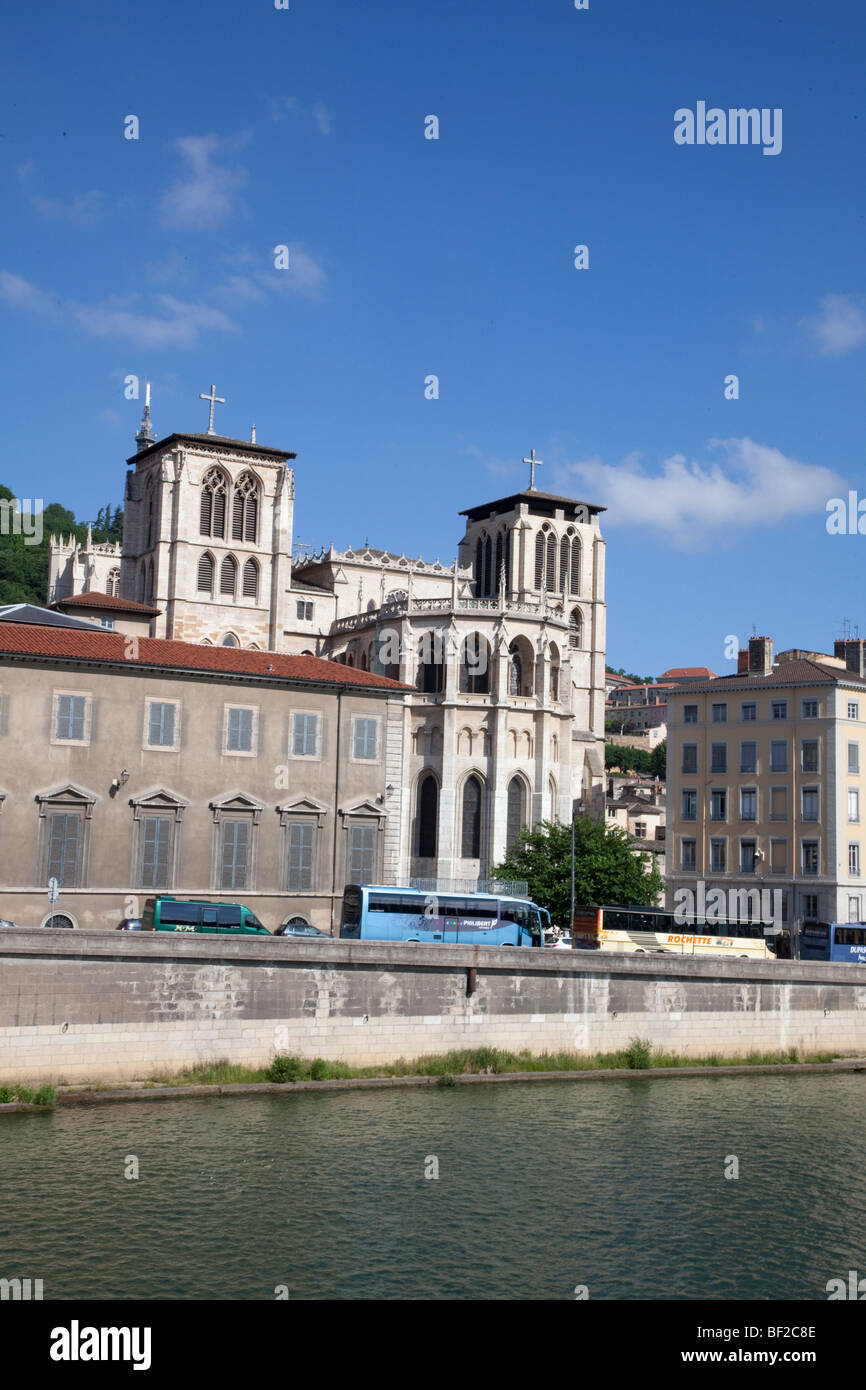 Frankreich, Lyon, Blick auf die Stadt Stockfoto