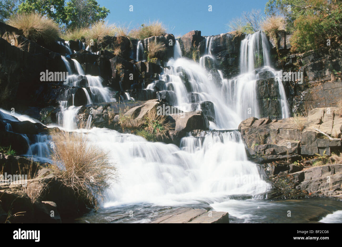 Nyangombe Falls, Nyanga, Simbabwe Stockfoto