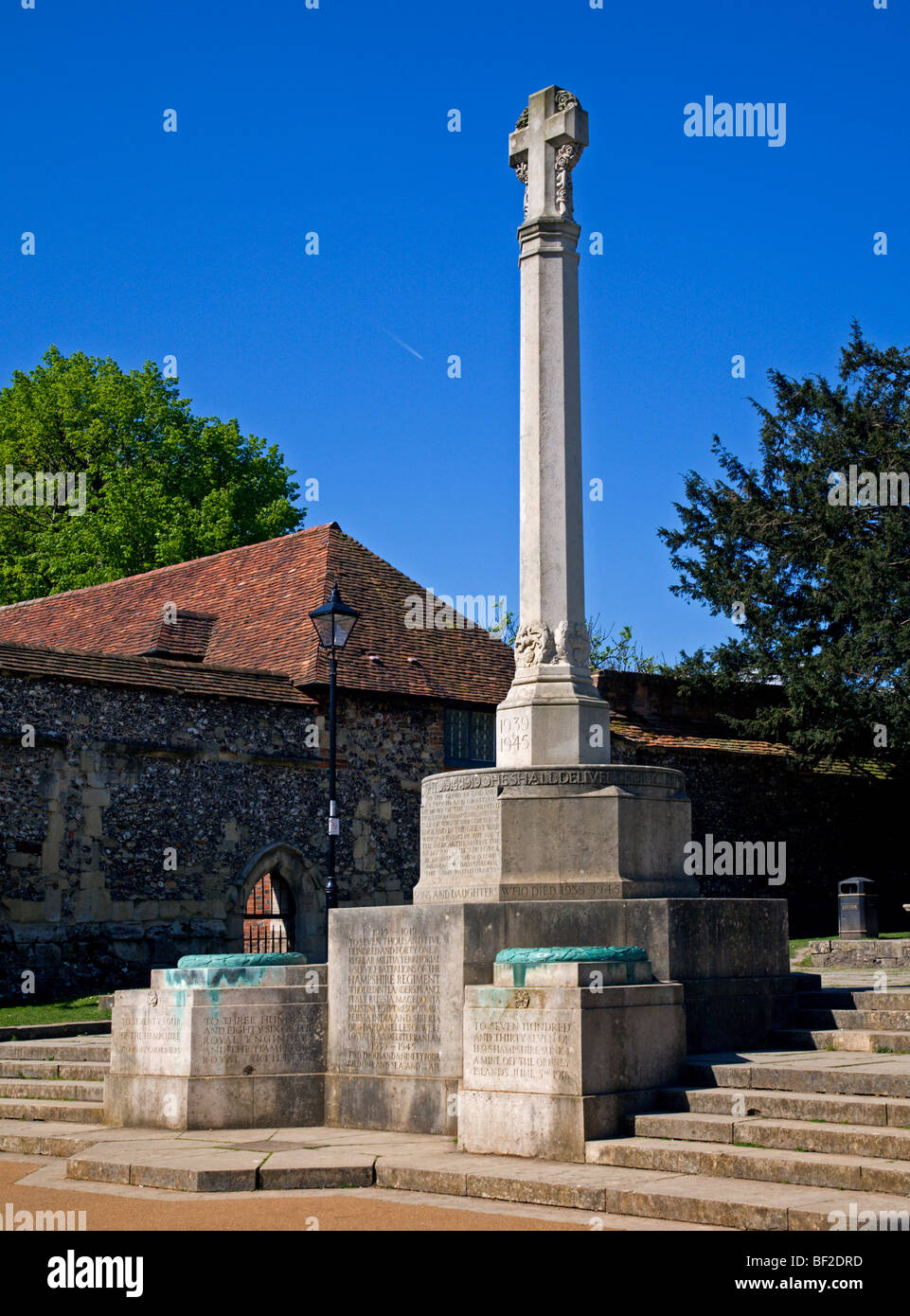 Krieg-Denkmal, Winchester, Hampshire, England Stockfoto