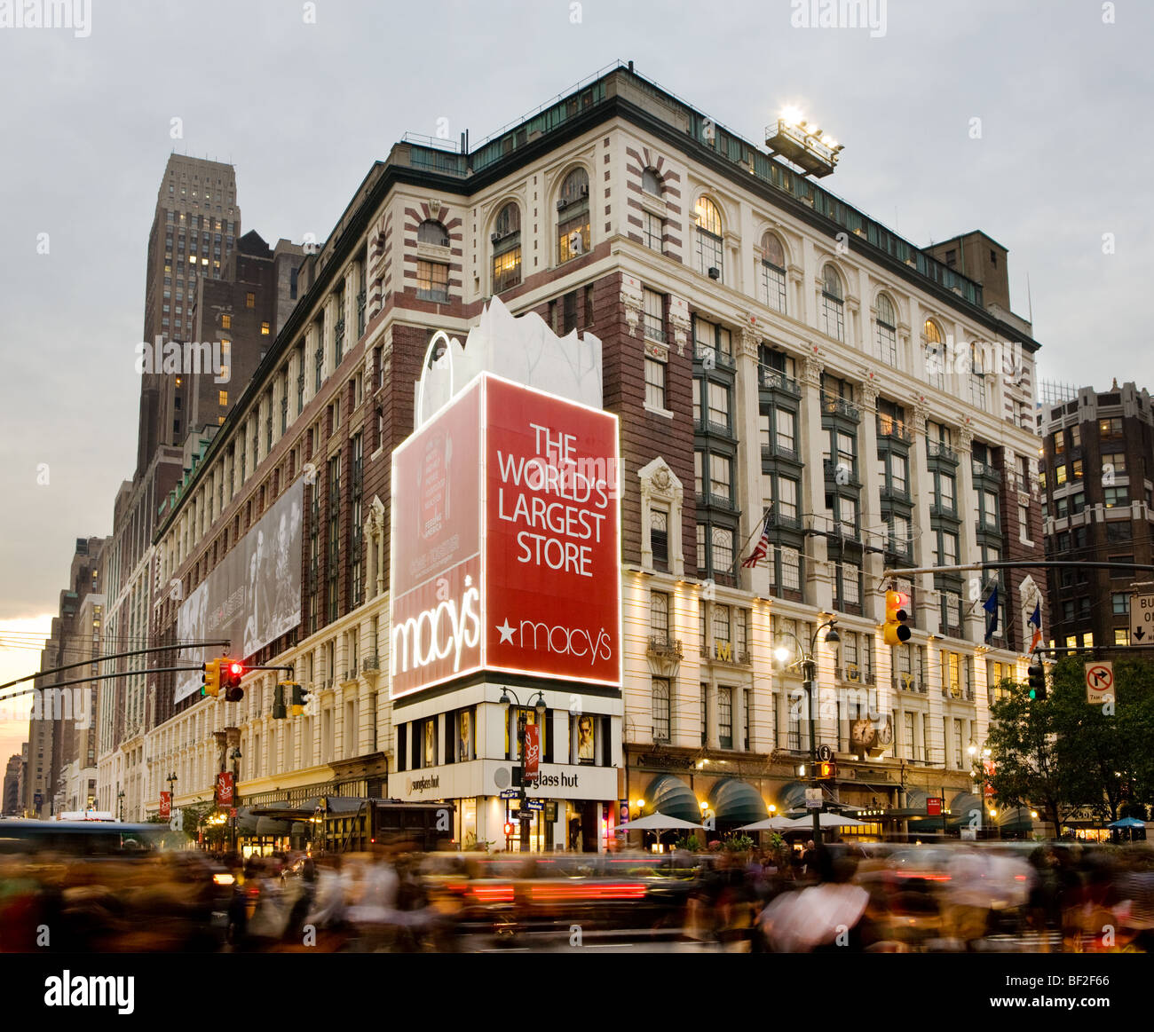 Macy's Herald Square, Midtown Manhattan, weltweit größte Store, New York City Stockfoto