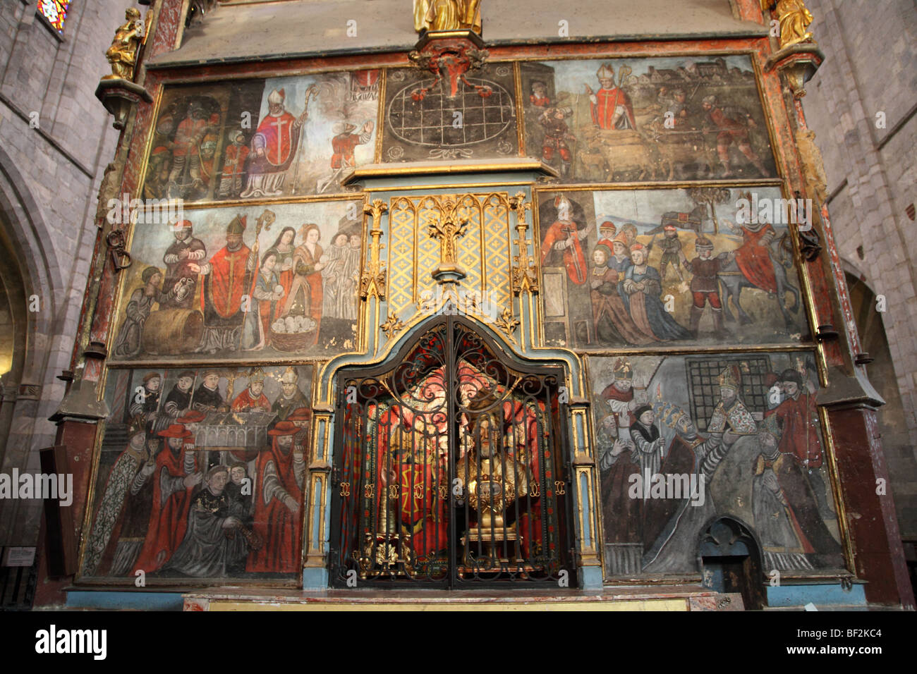 Frankreich, Saint Bernard de Cominges, die Kathedrale von Saint Bertrand De Comminges, Grab von Saint-Bertrand Stockfoto