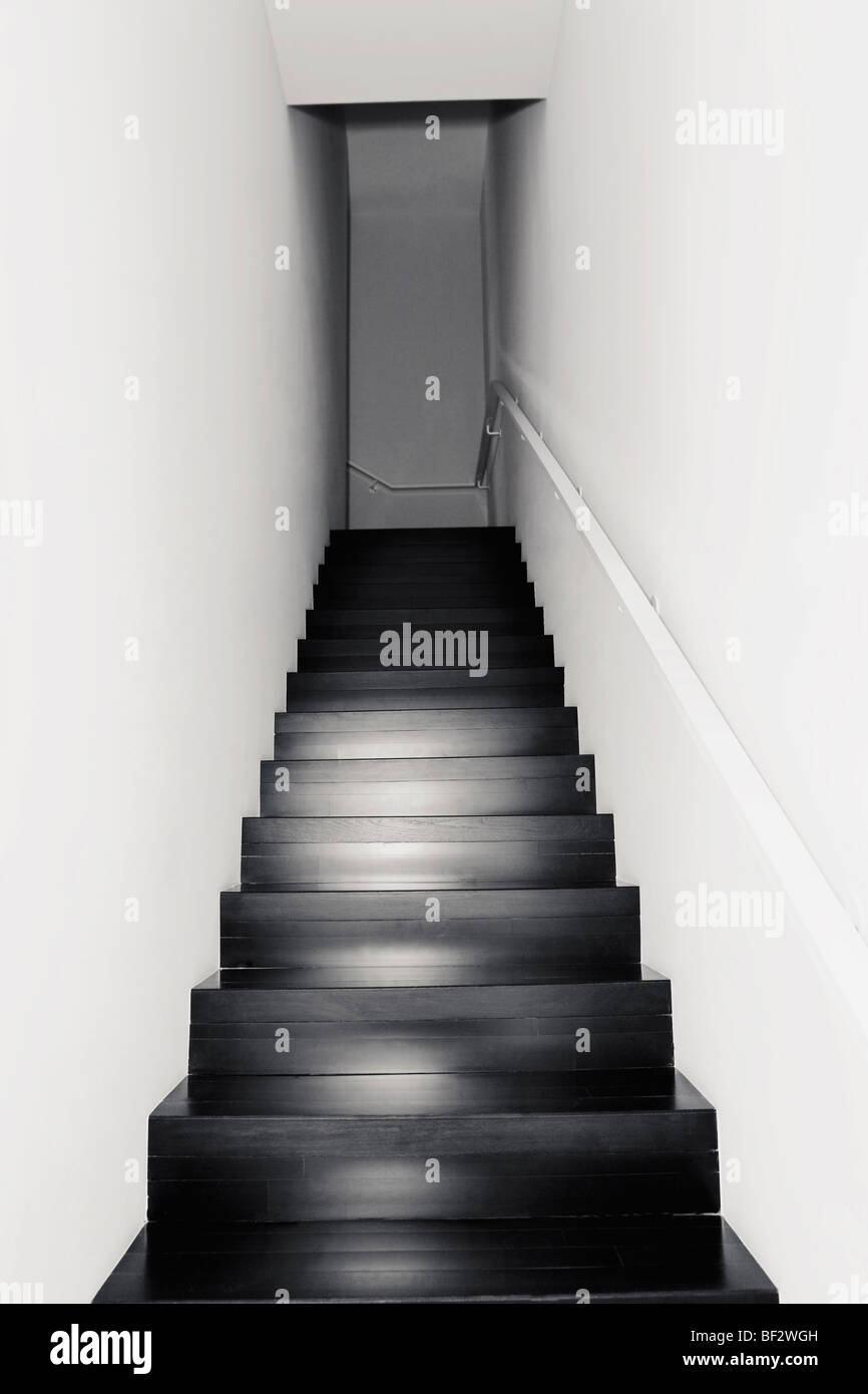 Treppe eines Hauses Stockfoto