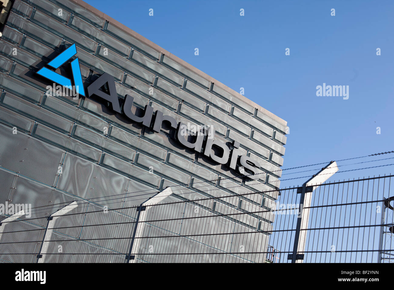 Aurubis (Norddeutsche Affinerie) in Hamburg, Deutschland Stockfoto