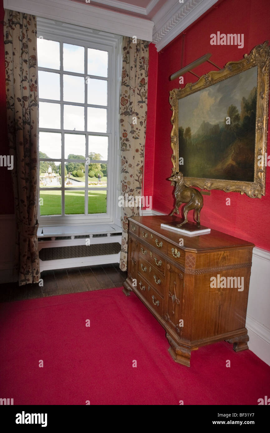 Innere des Burton Agnes Hall, Driffield, Yorkshire Stockfoto