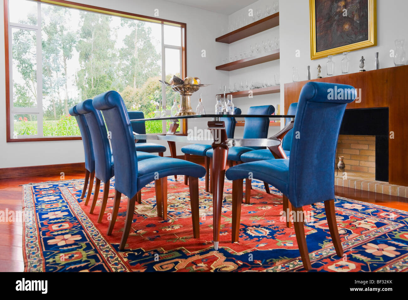 Interieur eines Esszimmer Stockfoto