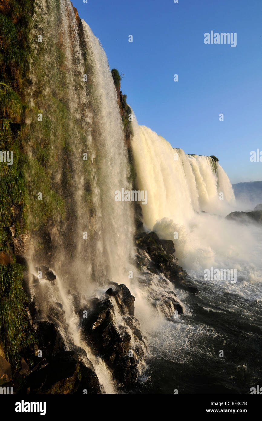 Iguazu Wasserfälle, Foz do Iguaçu, Parana, Brasilien Stockfoto