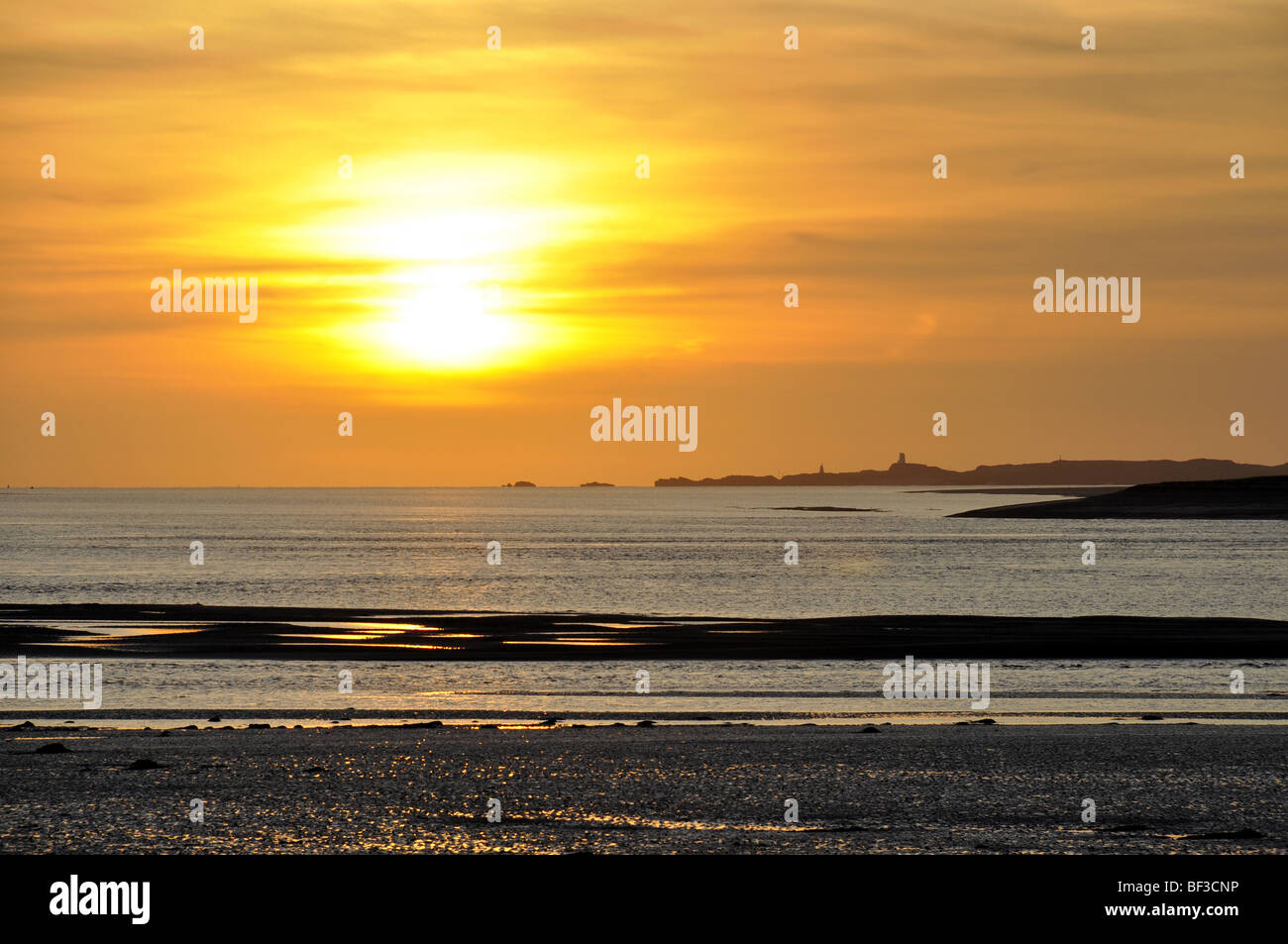 Llanddwyn Insel Anglesey Foto von Caernarfon Stockfoto