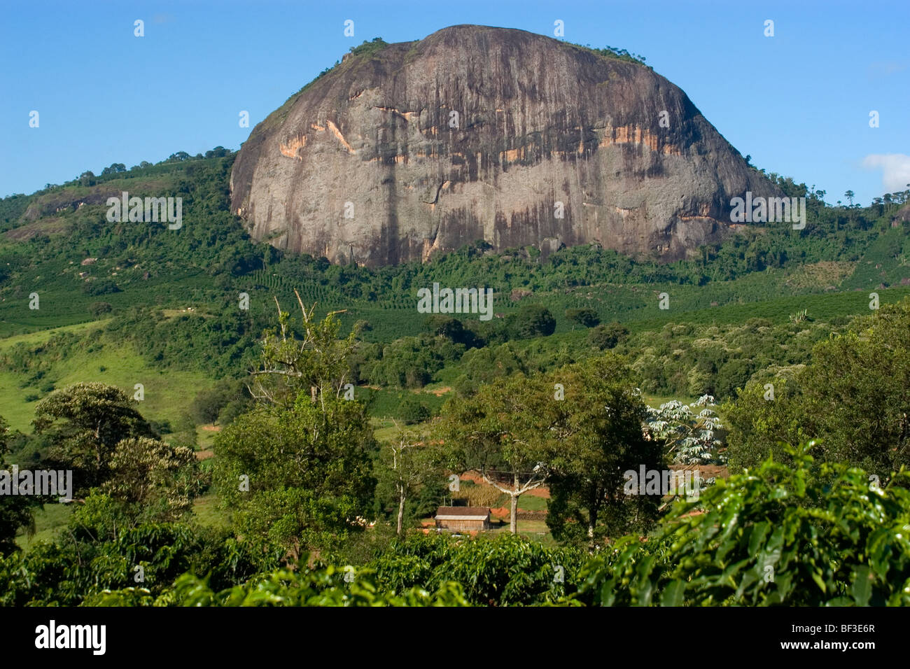 Landschaft in Minas Gerais, Brasilien Stockfoto