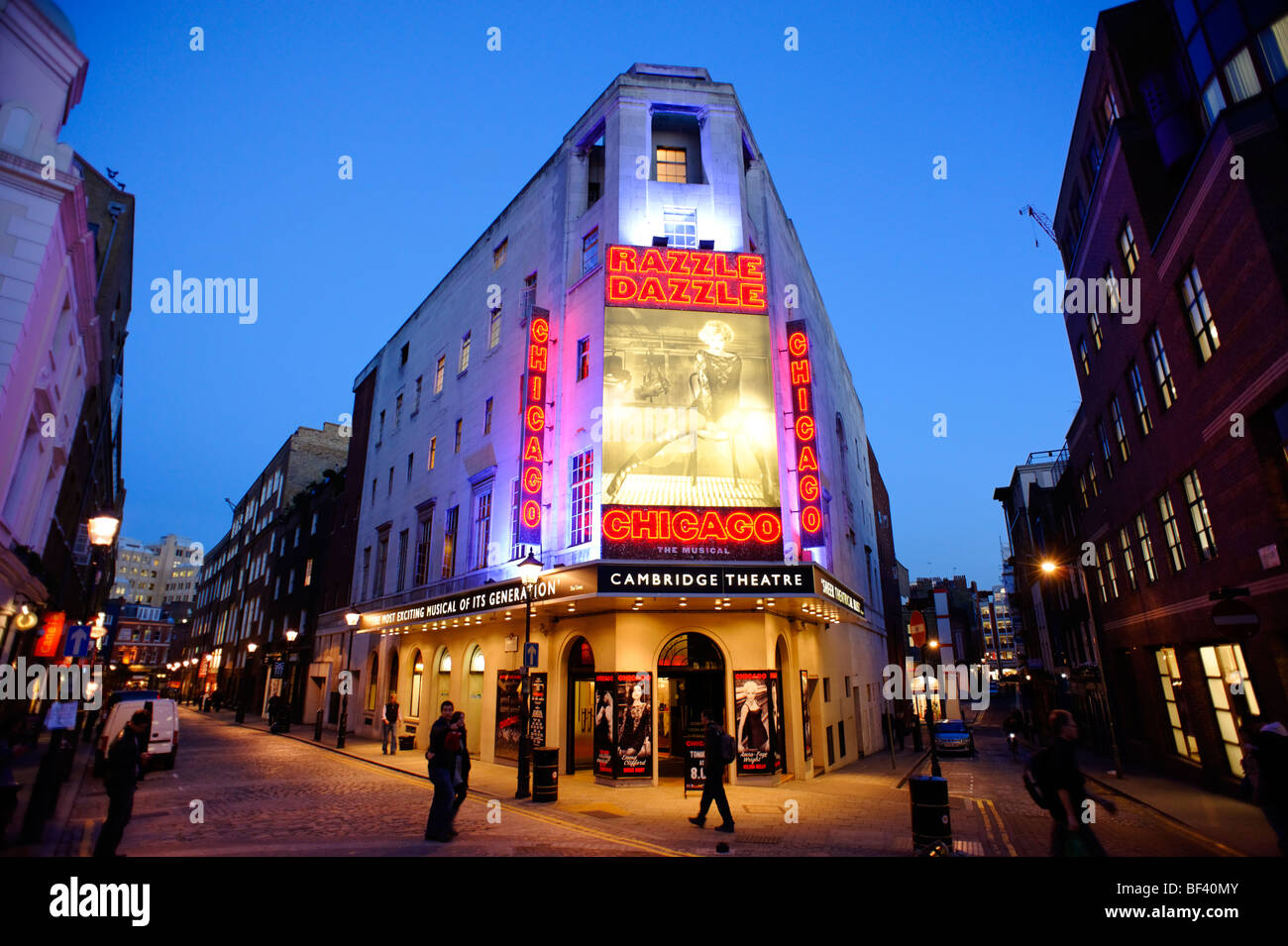 Cambridge Theatre. Soho. London-2009. Stockfoto