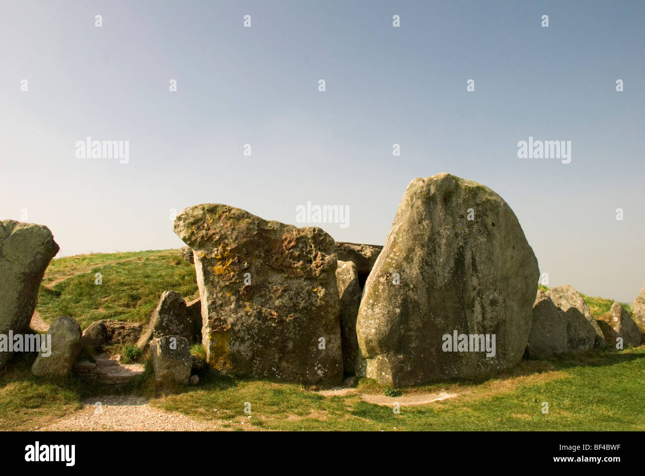West Kennet long Barrow, Wiltshire, England Stockfoto