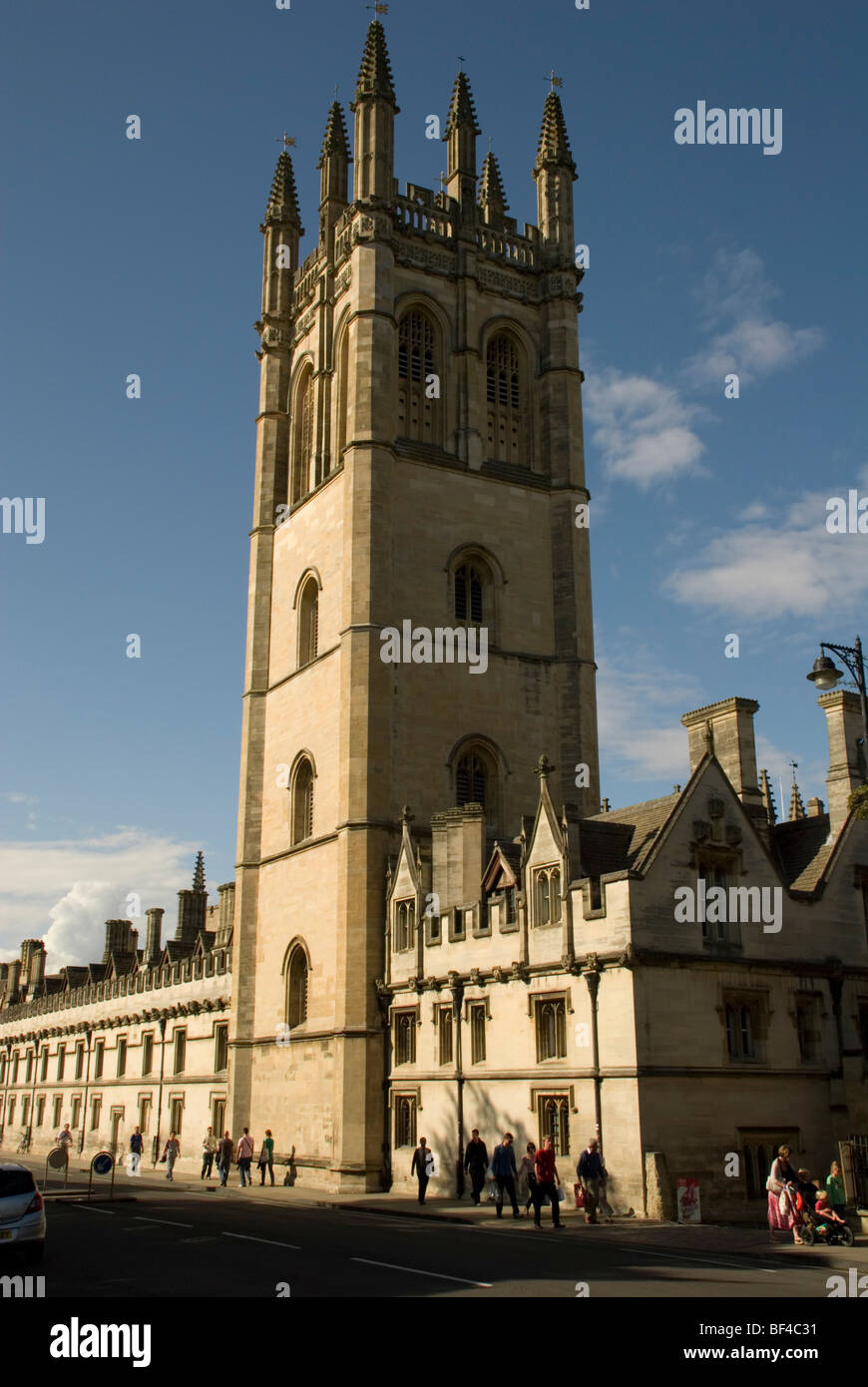 Magdalen College in Oxford Stockfoto