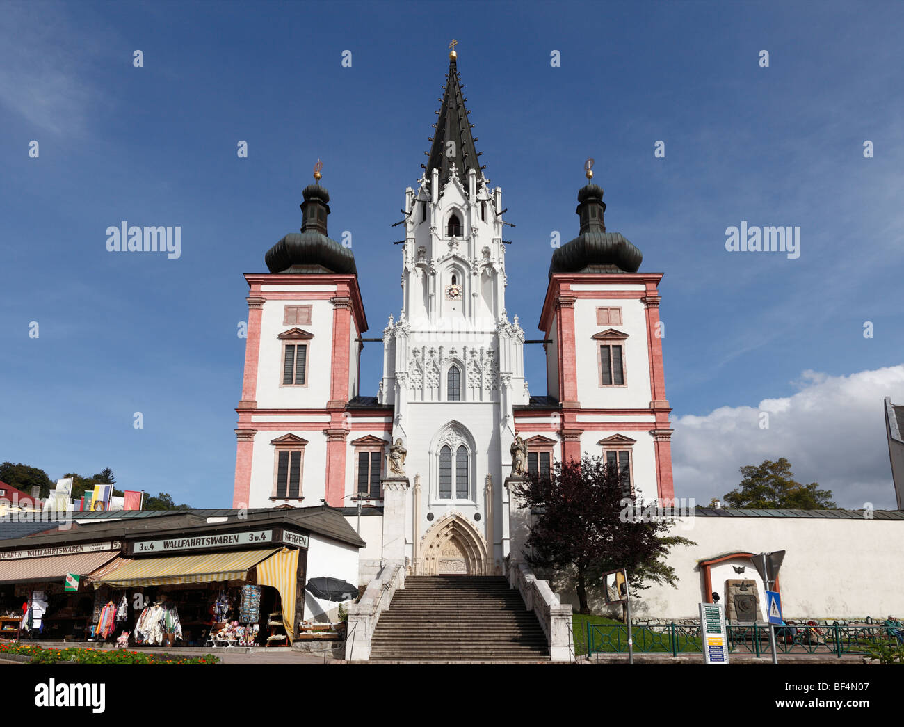 Wallfahrtskirche Basilika von Mariazell, Steiermark, Österreich, Europa Stockfoto