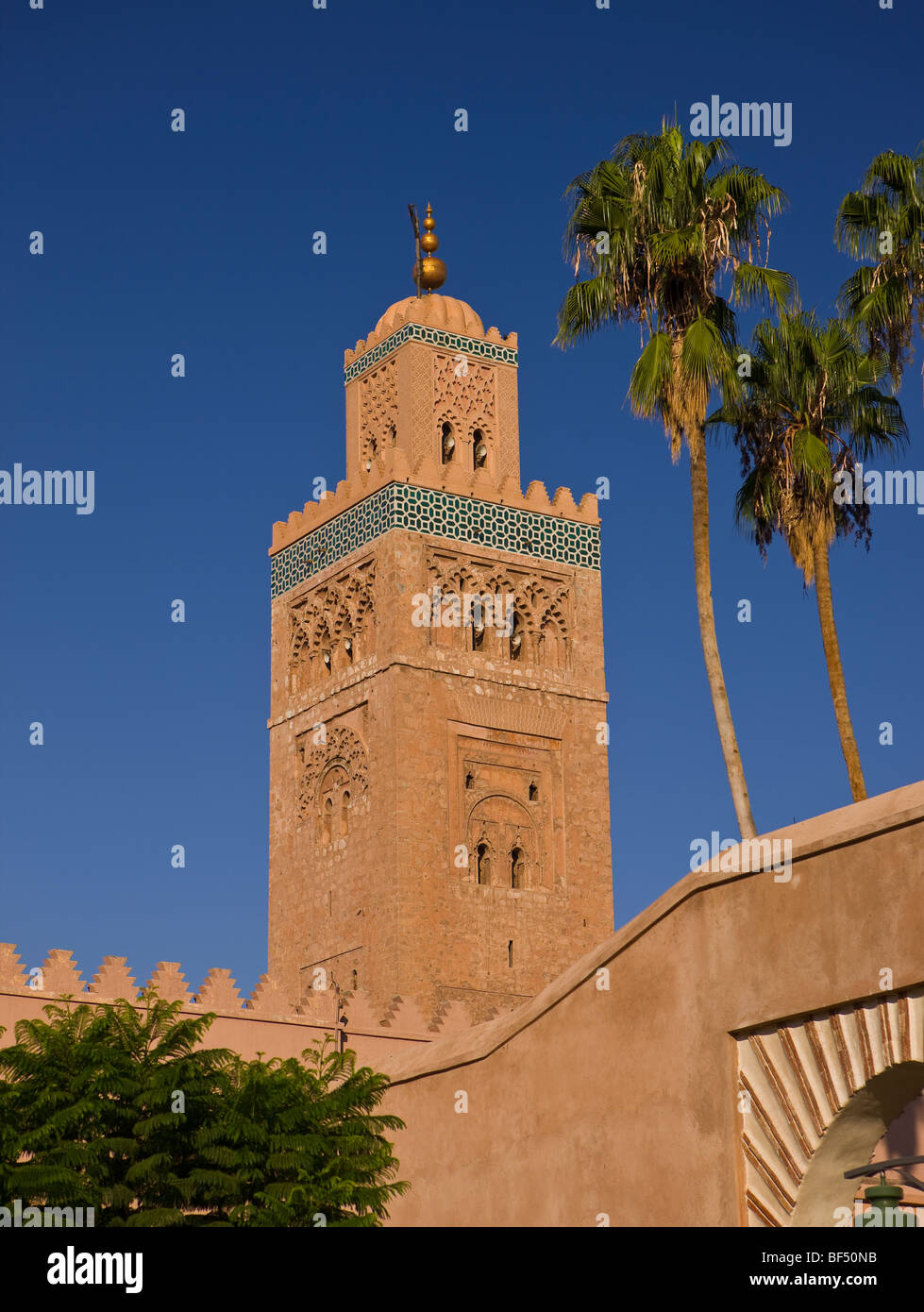 Marrakesch, Marokko KoutoubiaMoschee Stockfotografie Alamy