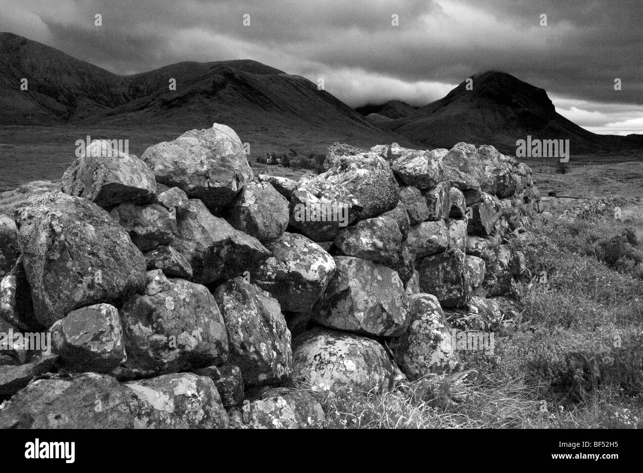 Schottische Landschaft, Sligachan, Isle Of Skye Stockfoto