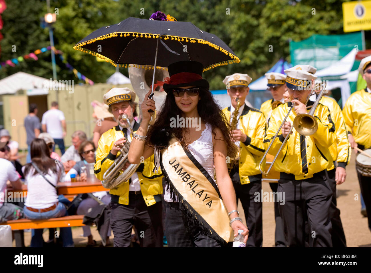 Ealing Jazz Festival 2009, Walpole Park, London, Vereinigtes Königreich Stockfoto