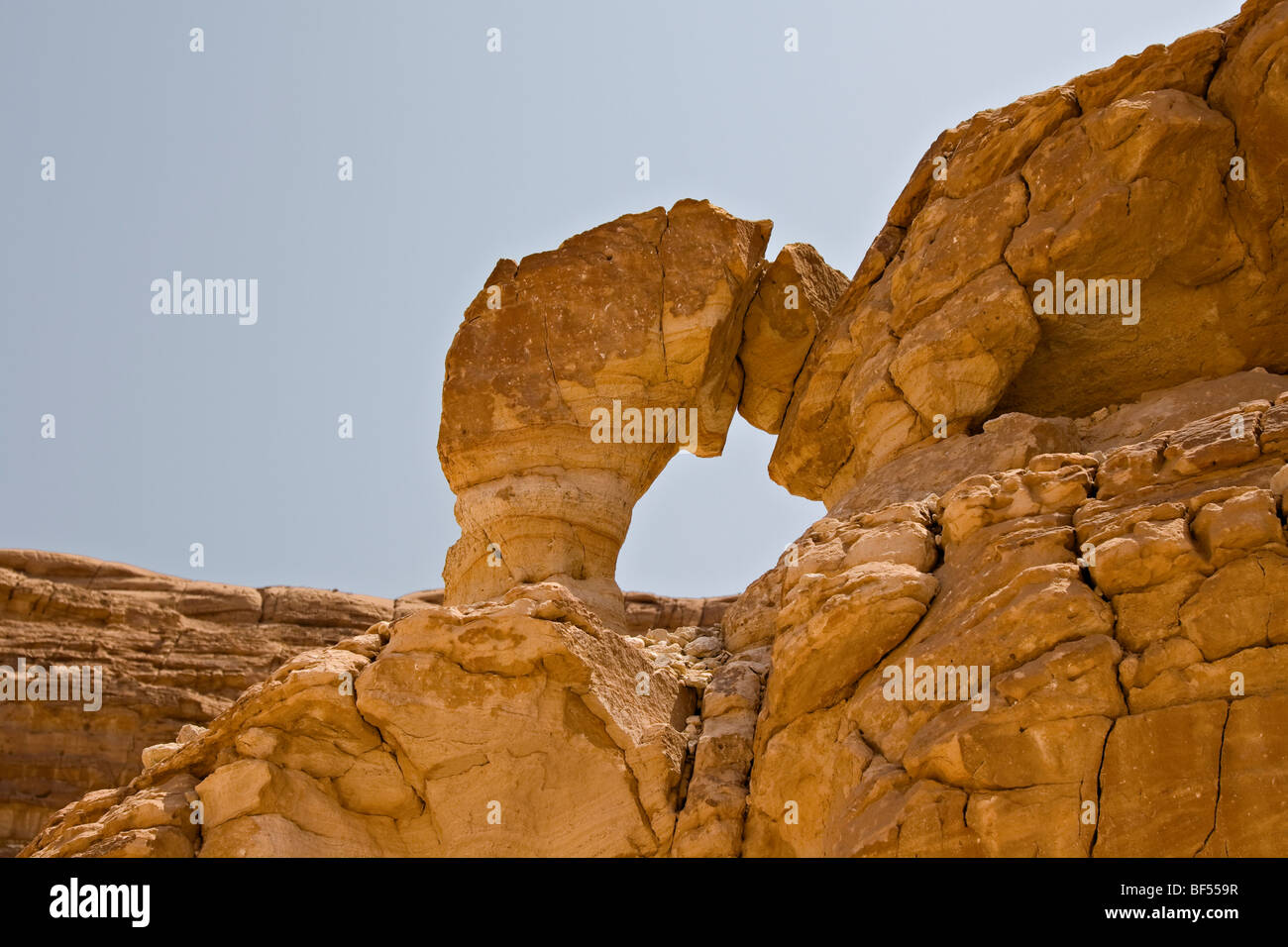 Felsformation Sinai, Ägypten Stockfoto