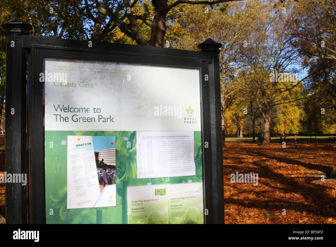 Green Park, London, England, Großbritannien Stockfoto