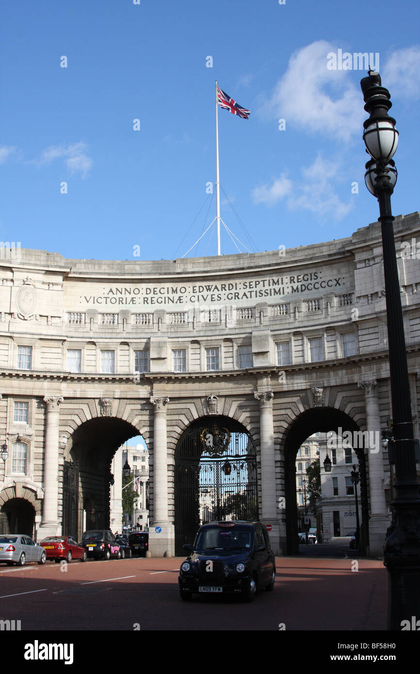 Admirality Arch, Mall, Westminster, London, England, Vereinigtes Königreich Stockfoto