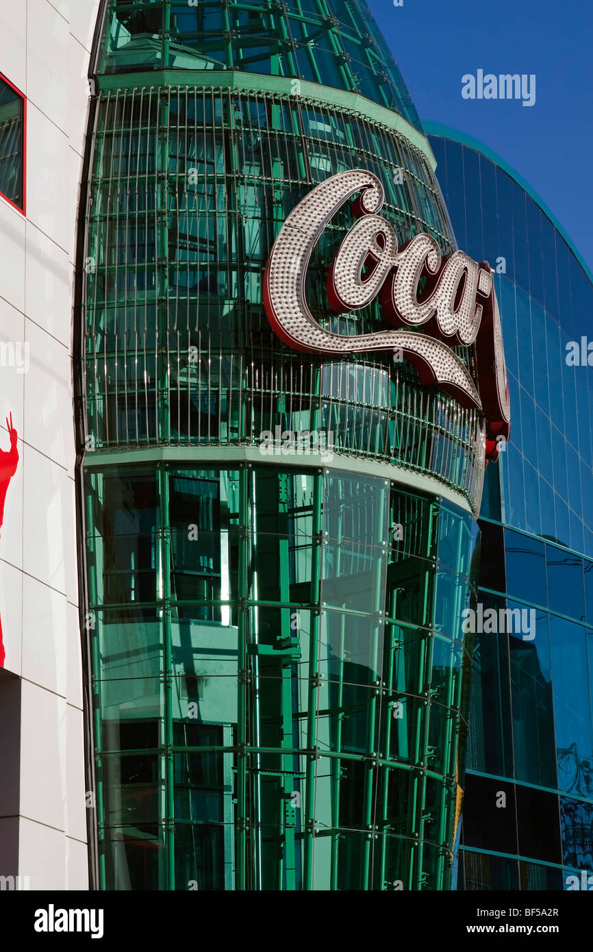 Coca-Cola Store auf Las Vegas Blvd, Las Vegas, Nevada, USA Stockfoto