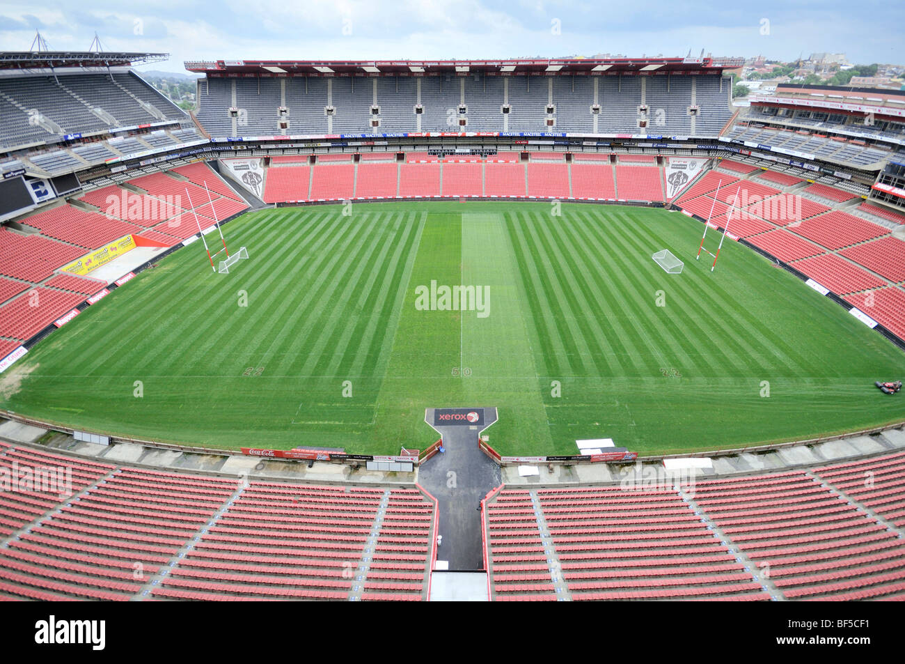 2010 FIFA World Cup, Ellis Park oder Coca-Cola Park Stadion in Johannesburg, Südafrika, Afrika Stockfoto